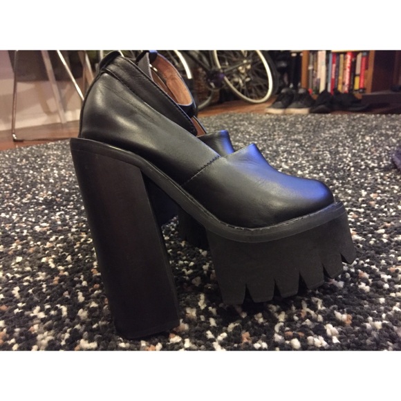Jeffrey Campbell Scully Platform Chunky Heel - Picture 6 of 8